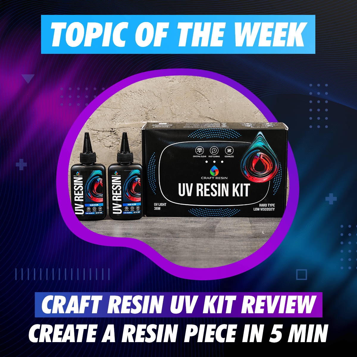 UV Kit Review - Create a resin piece in 5 min