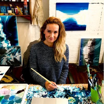 Kate Chesters, artist from the UK
