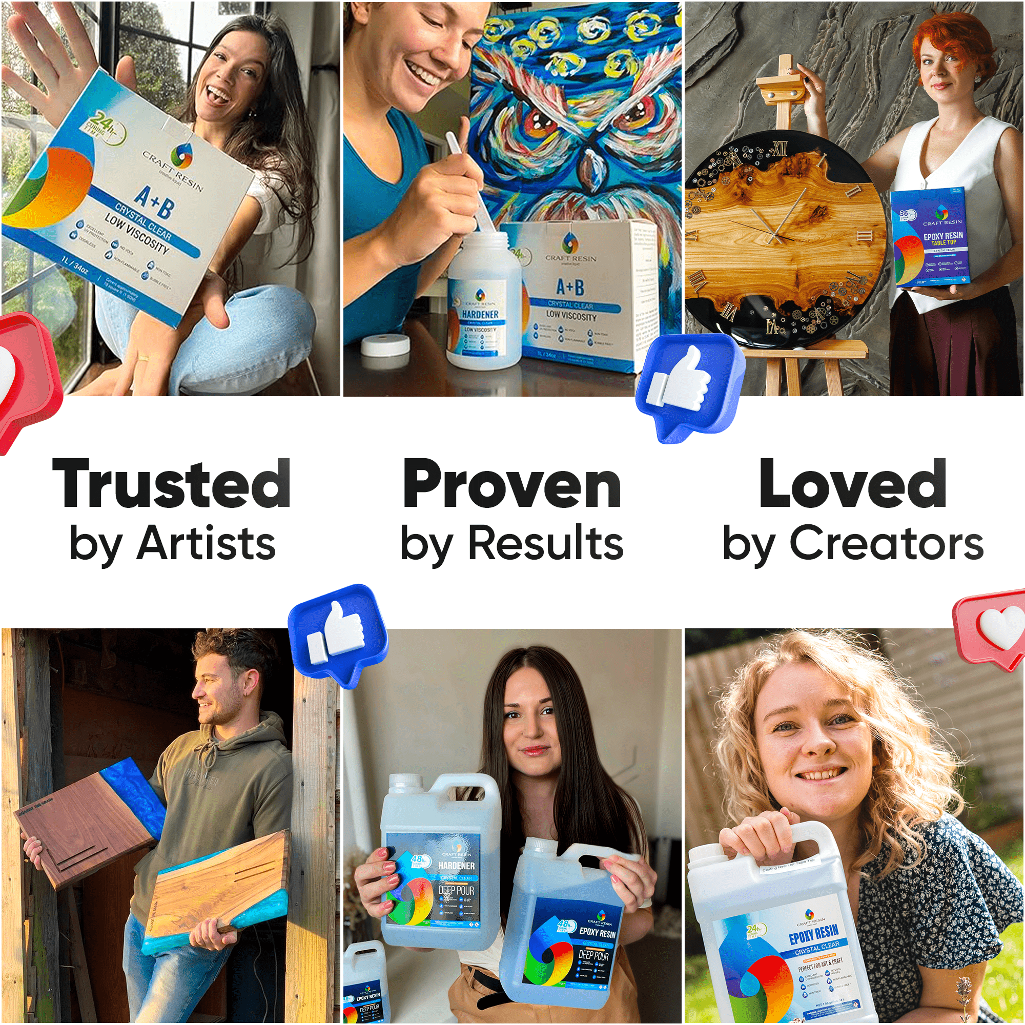 Craft Resin Deep Pour - 6L - Craft Resin EU