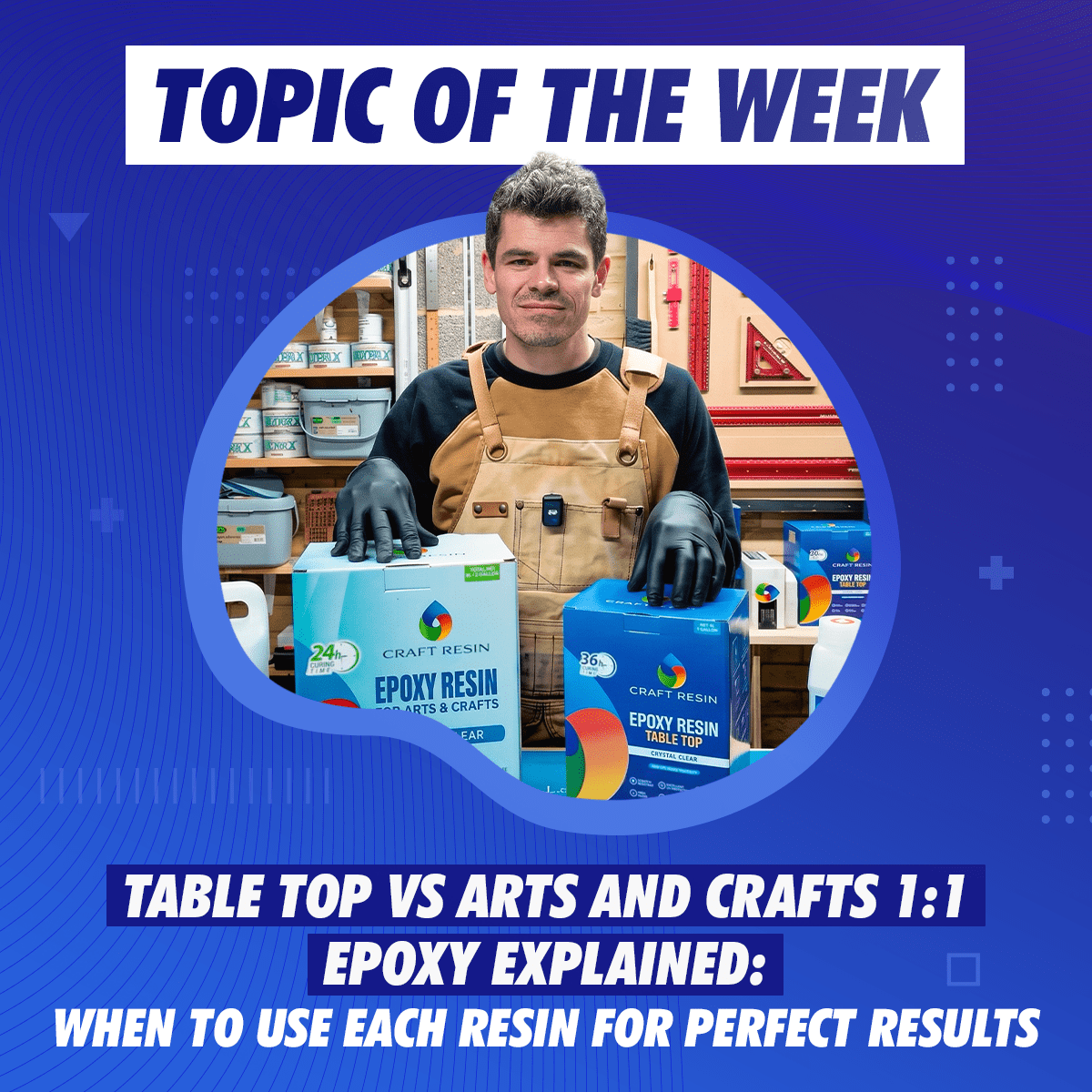 Table Top Epoxy vs Arts & Crafts Resin: Which 1:1 Epoxy Should You Use?