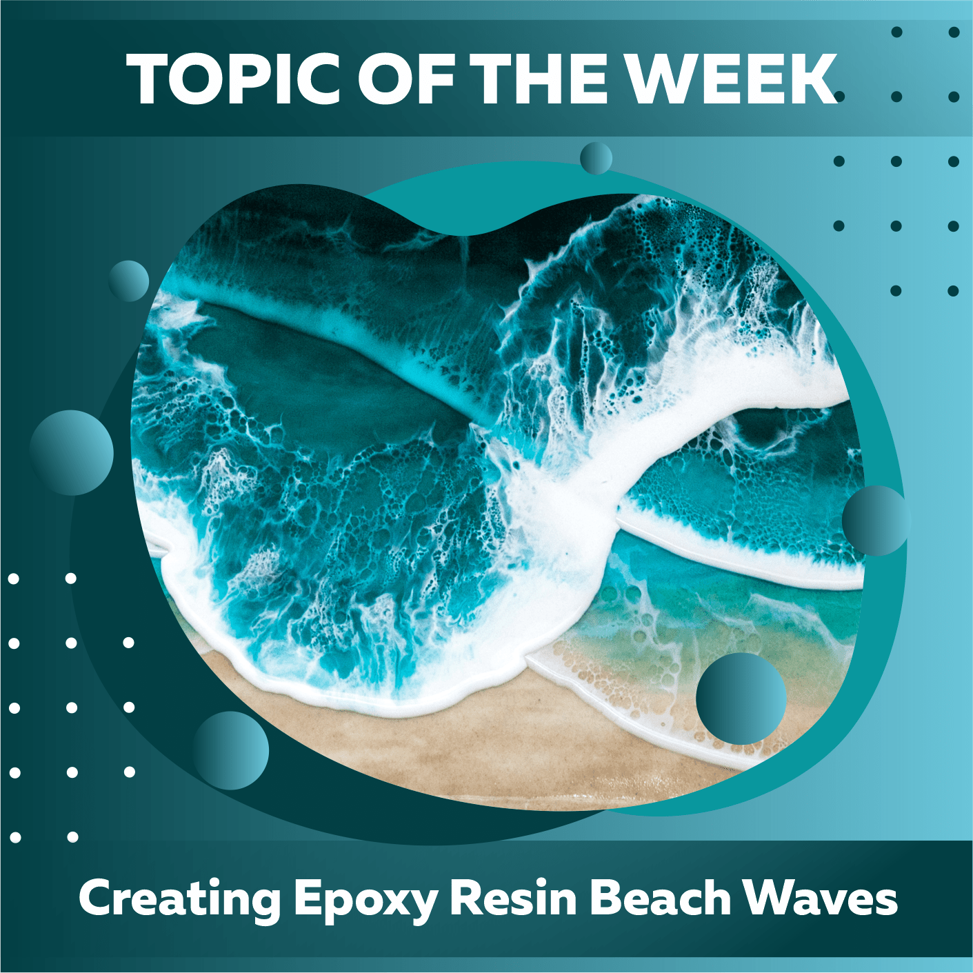 Creating Epoxy Resin Beach Waves: