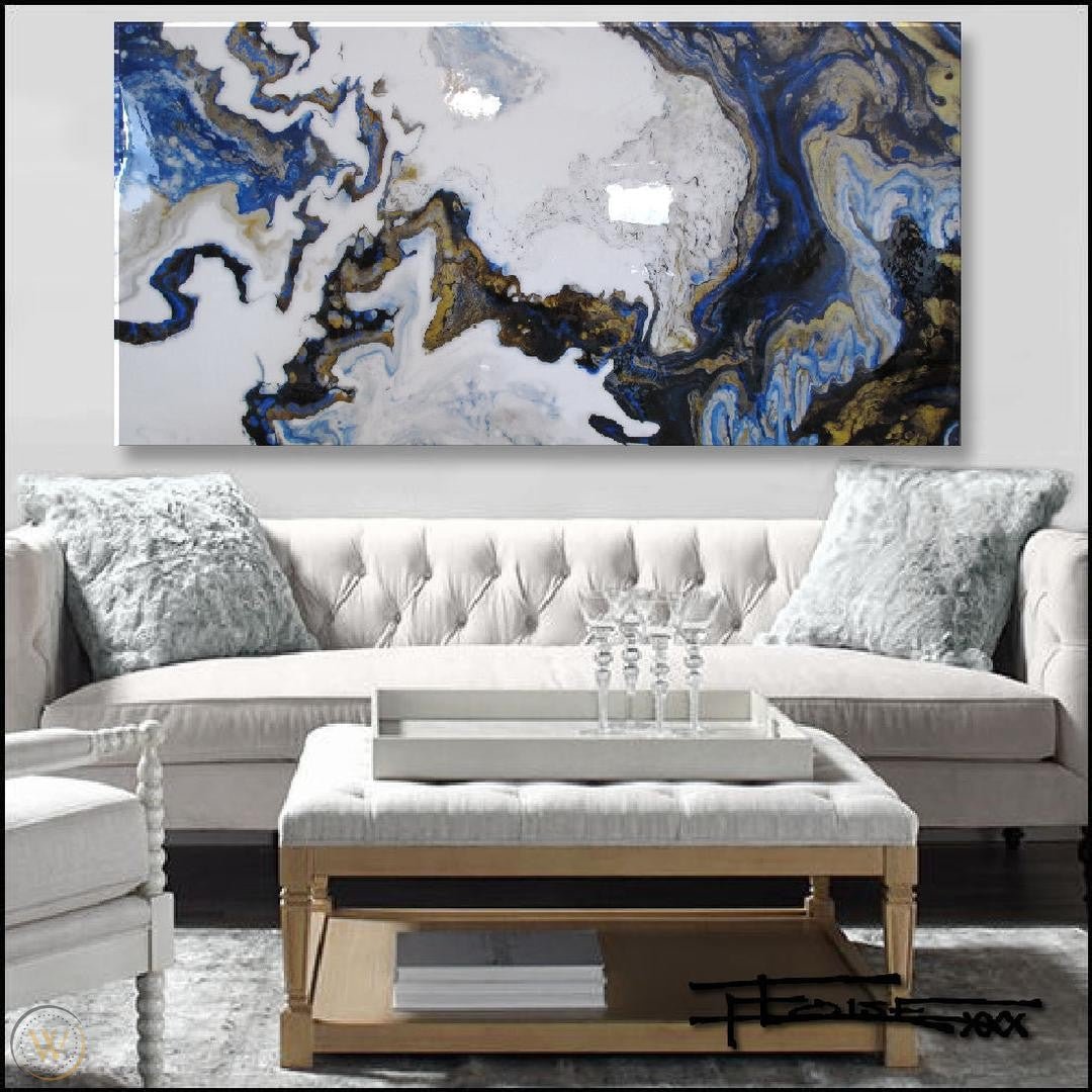 Tips for displaying/hanging your epoxy resin art: