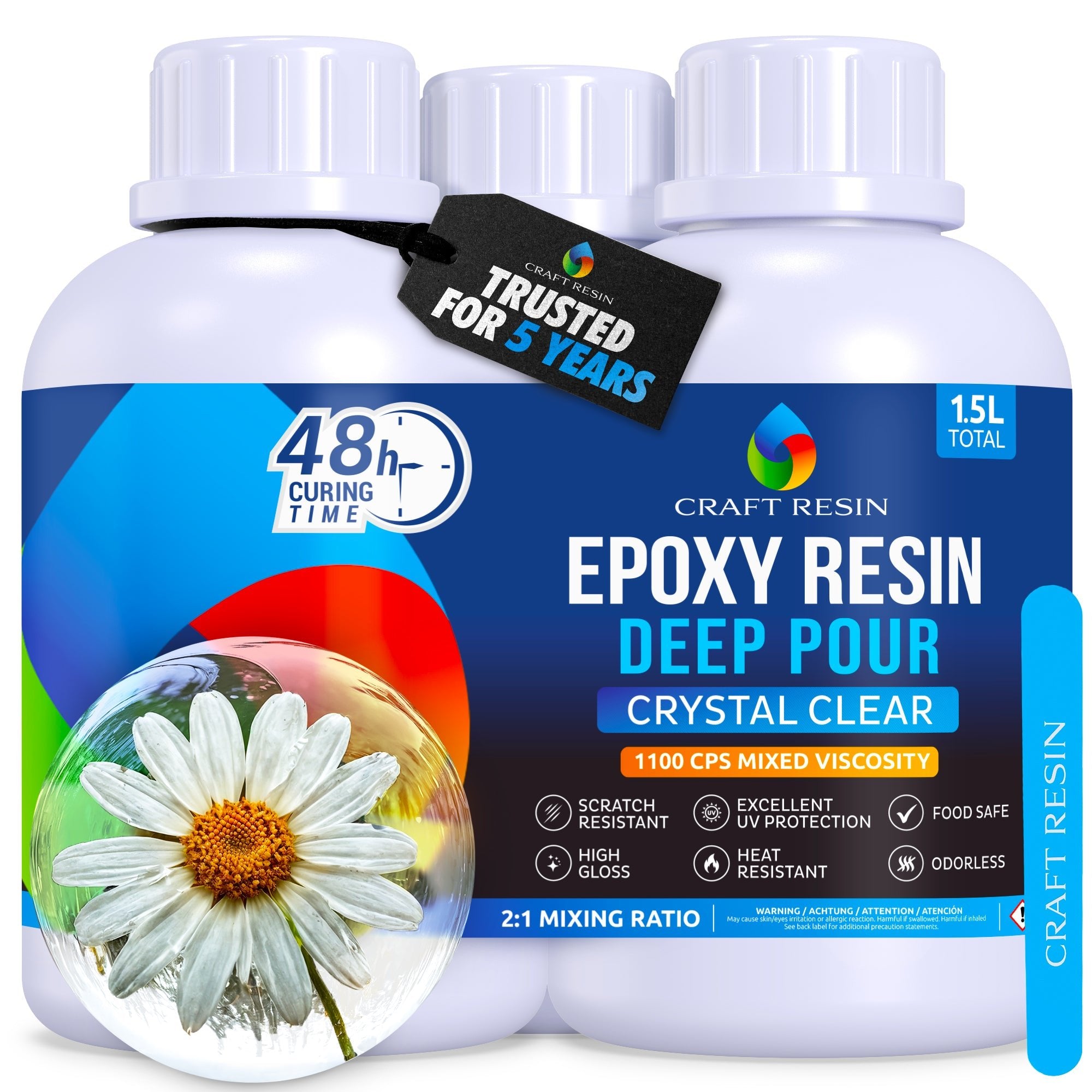 Craft Resin Deep Pour – 1.5L