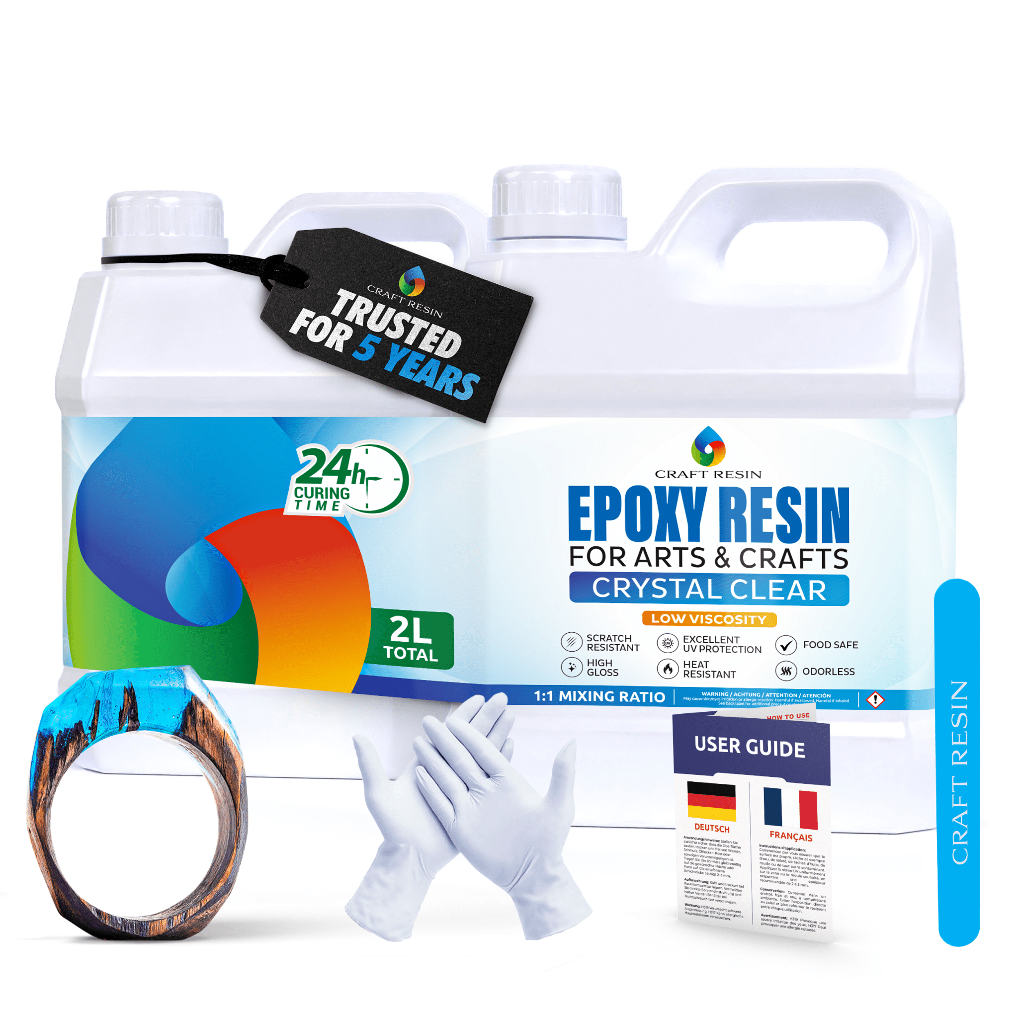 Craft Resin Arts & Crafts Epoxy – 2L