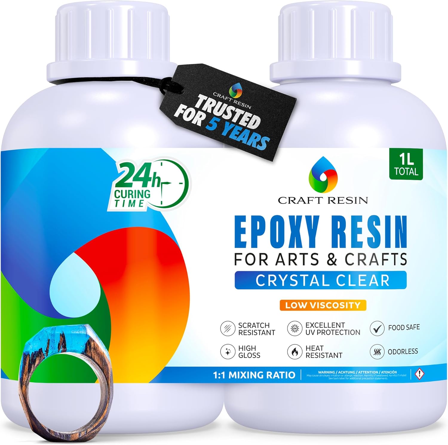 Craft Resin Arts & Crafts Epoxy – 1L