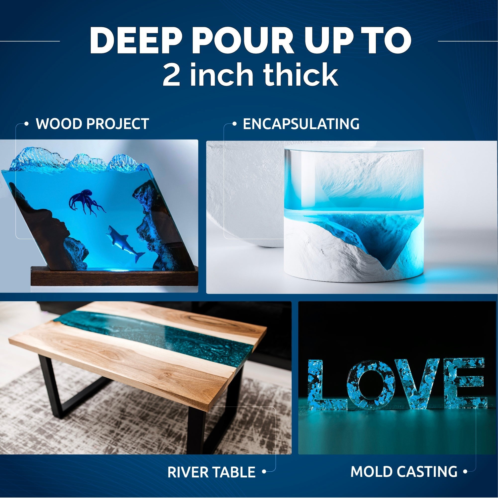 Craft Resin Deep Pour – 1.5L