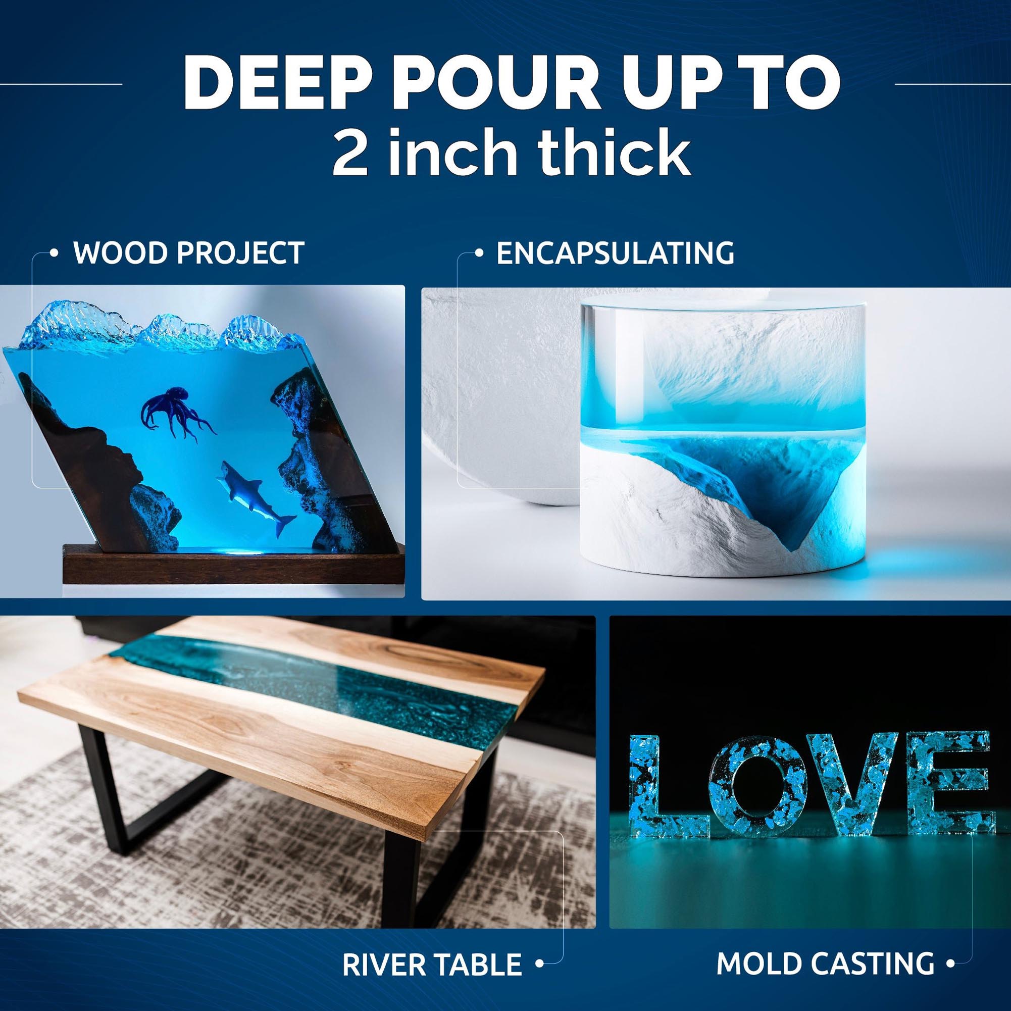 Craft Resin Deep Pour – 6L