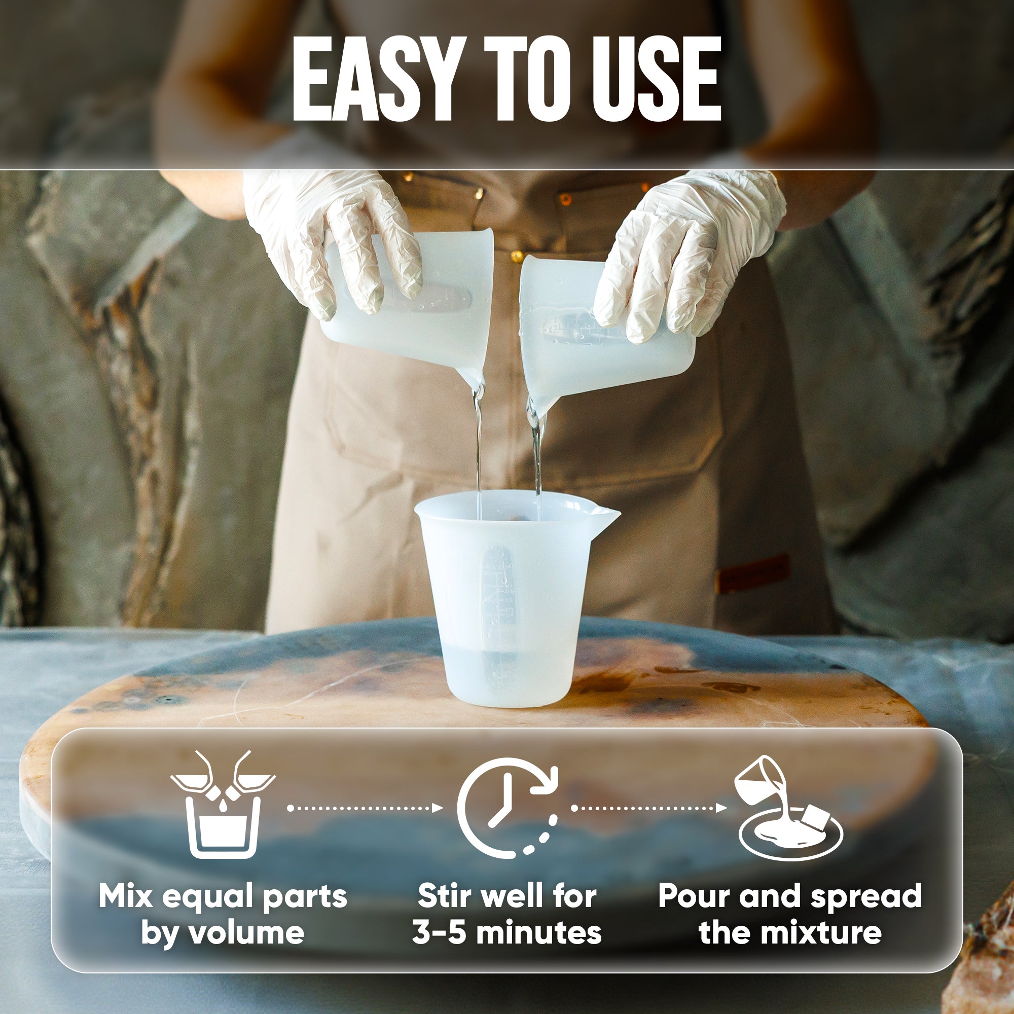 Craft Resin Table Top Epoxy - 4 Liters