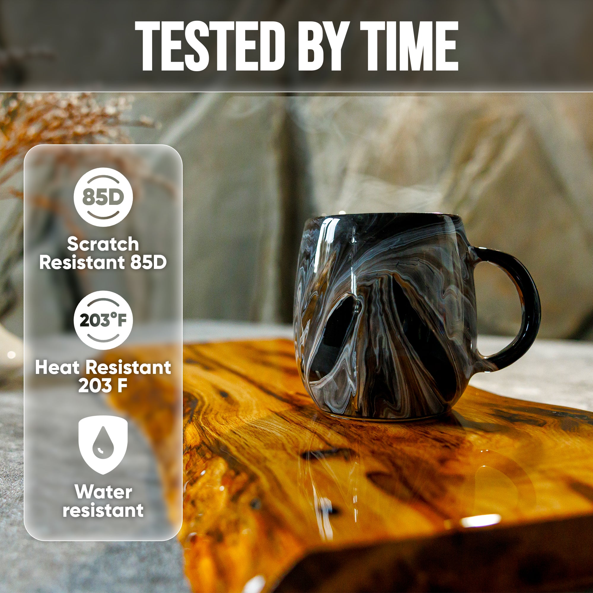 Table Top Epoxy Resin Kit 4 L (1:1) | Ultra-Clear, Self-Leveling, UV Resistant