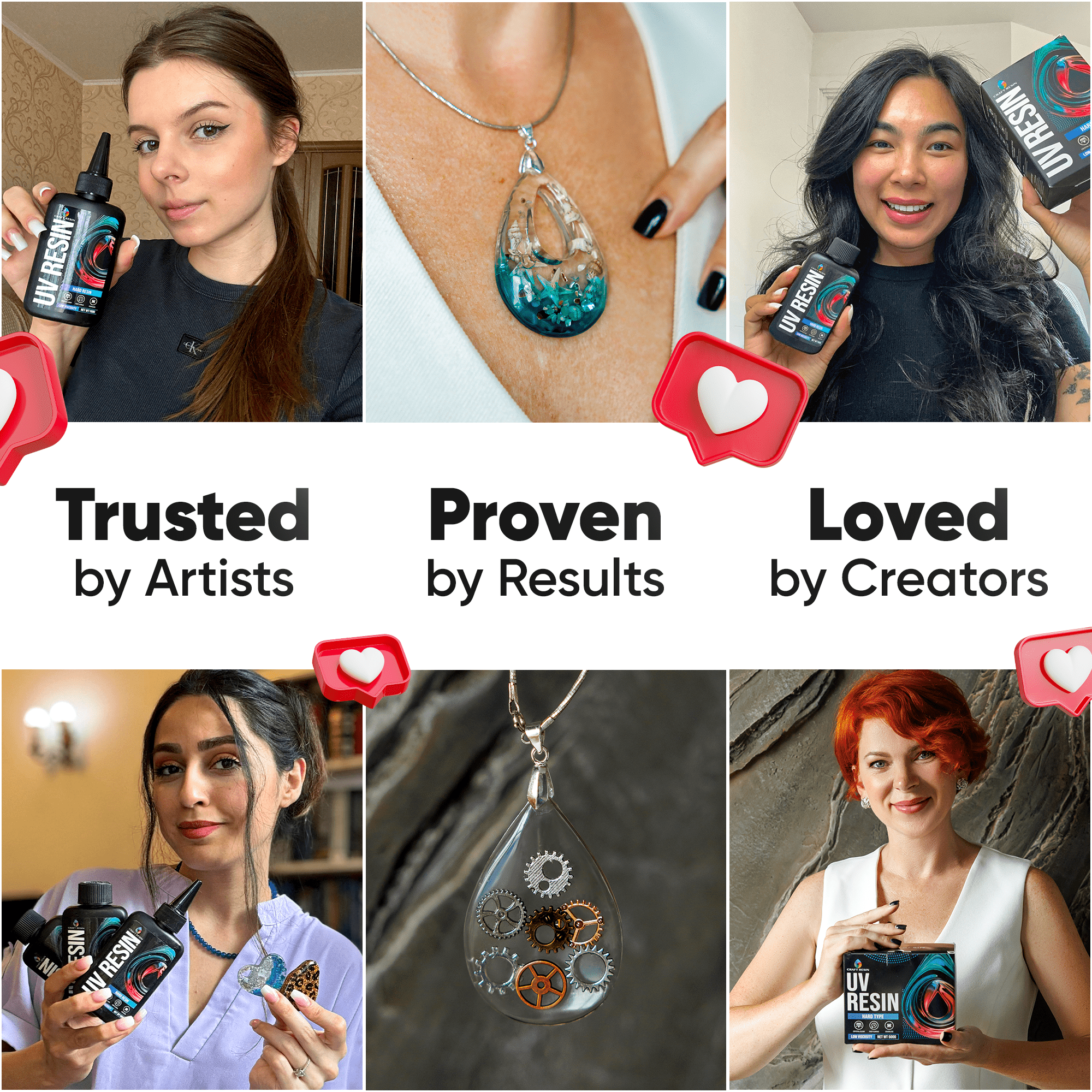 Craft Resin UV Resin - 1000g - Craft Resin EU